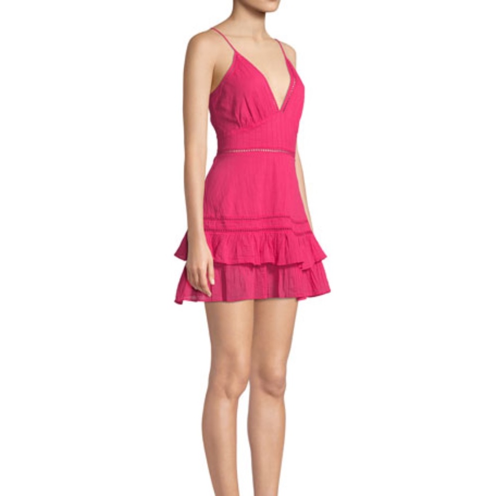 Lovers + Friends Casey Jean Pink Dress